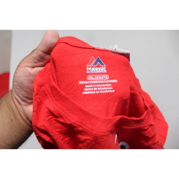 Boston Red Sox Men Tee Shirt B Logo Short Sleeve Size XXL - Picture 2 of 8